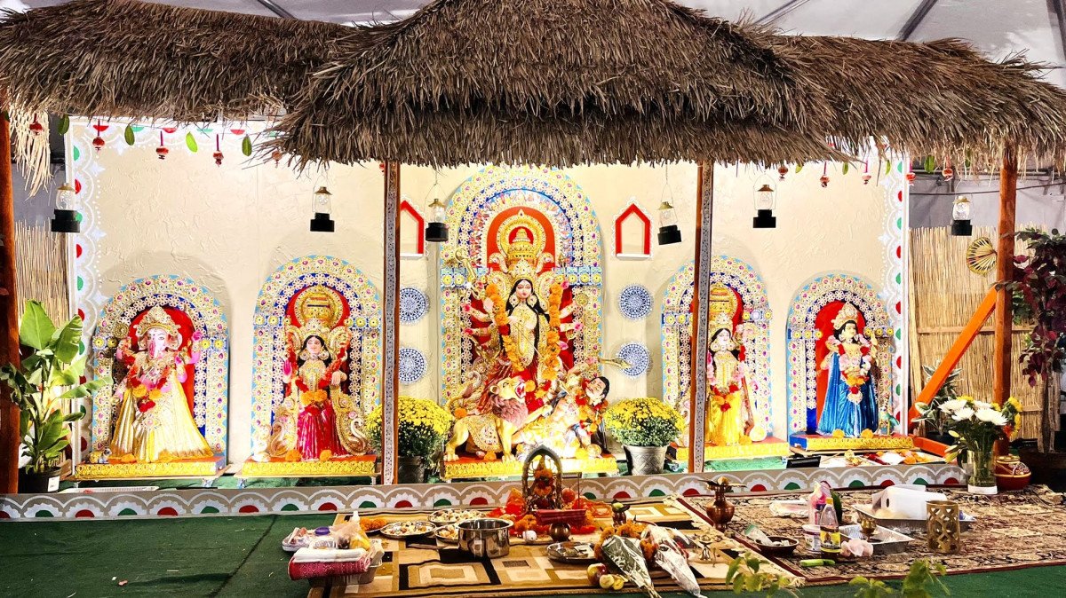 Agomoni Durga Puja 2022 decoration